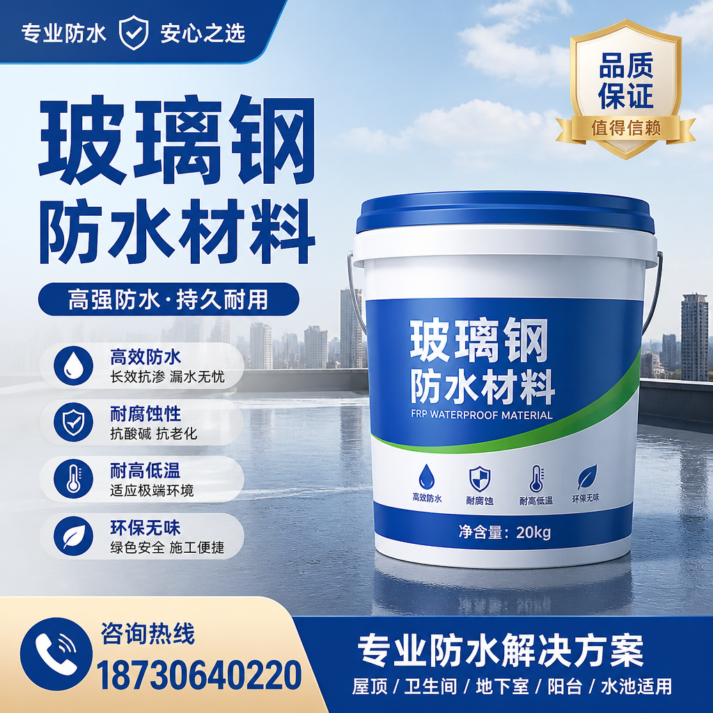 了解玻璃钢防水材料的市场趋势，临夏 企业不可不知